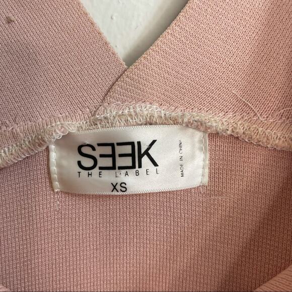 LF Seek the Label Bandage Pink Bodycon Mini Dress - Picture 4 of 9